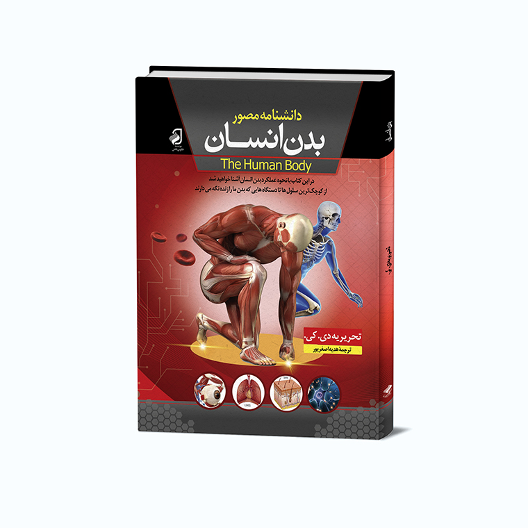 کتاب چاپی: دانشنامه مصور بدن انسان اثر تحریریه...